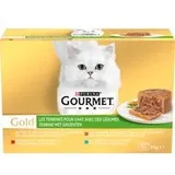 Megapack Gourmet Gold Terrine 24 x 85 g - mit Gemüse