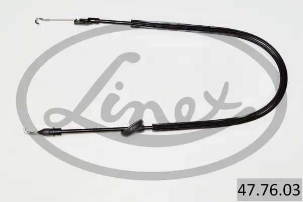 LINEX Seilzug, Türentriegelung 477603 links für VW