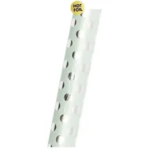 Rico Design Geschenkpapier Mint Punkte Silber