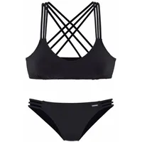 Bruno Banani Bustier-Bikini Damen Schwarz 42 Cup C/D