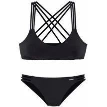 Bruno Banani Bustier-Bikini Damen Schwarz 42 Cup C/D