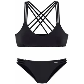 Bruno Banani Bustier-Bikini Damen Schwarz 42 Cup C/D