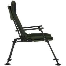 vidaXL Angelstuhl Gartenstuhl 64,3 x 77,4 x 23,1 cm grün