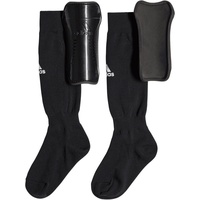 adidas Schienbeinschoner mit integrierter Socke Kinder 095A - black/white M