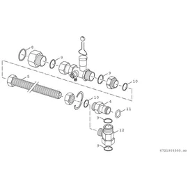 Bosch Installationszubehör CS 29-1 Anschluss-Set MAG extern
