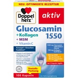Doppelherz Glucosamin 1550 + Kollagen + MSM + Vitamin C Kapseln