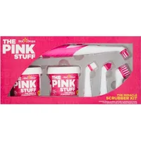 The Pink Stuff (The Pink Stuff, Putzset, 2x500g Zahnpasta, elektrische Zahnbürste, 4x Köpfe