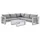 MWH Das Original Royal Bellezza Loungeset weiß
