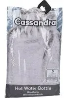 Cassandra Bouillotte Housse Fausse fourrure Gris clair 1,8L 1 pc(s)