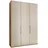 148,4 x 216 x 58 cm Beige/Braun