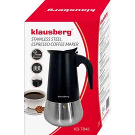 OEM KLAUSBERG Espressomaschine, Druckkaffeemaschine, 450ml (9 Tassen), KB-7846