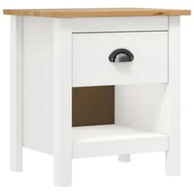 vidaXL Nachtschrank Hill 46 x 35 x 49,5 cm Braun