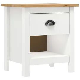 vidaXL Nachtschrank Hill 46 x 35 x 49,5 cm Braun
