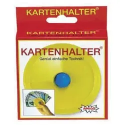 Kartenhalter gelb