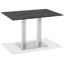 Niehoff Bistro Tisch Klapptisch 138 x 95 x 74,5 cm grau/weiß