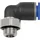 ede - riegler Riegler L-Steckverschraubung »Blaue Serie«, drehbar, G 1/2 außen, Ø12 mm
