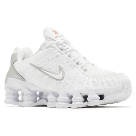 Nike Shox TL White/Metallic Silver/Max Orange/White 38