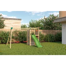 FUNGOO Spielturm Klettergerüst Houser