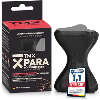 TMX® PARA – Rückentrigger | Doppel-Trigger zur Eigenbehandlung von Verspannungen am Rücken | Akupressur gegen Schmerzen an Brustwirbelsäule und Lendenwirbelsäule | Made in Germany