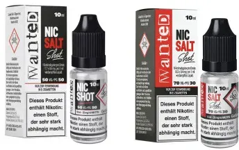 Wanted NicSalt-Shot 10ml / 50PG/50VG