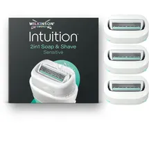 Wilkinson Rasierklingen Intuition 2in1 Soap & Shave 3 St.