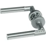 ASSA ABLOY digitaler Türbeschlag Code Handle DIN Links - Zimmertürbeschlag mit PIN-Code - Silber