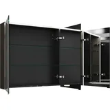 Burgbad Eqio 120 cm Waschtischbeleuchtung l/r/r grau hochglanz