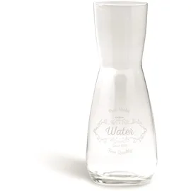 Excelsa Karaffe, Glas, transparent, 9 x 9 x 25 cm