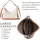 KMISSO 30627 Shopper Veganes Leder Beige/Brown