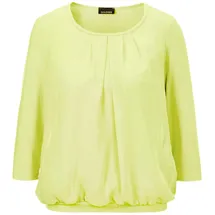 GOLDNER Chiffon-Shirt mit 3/4-Arm hellgrün 40