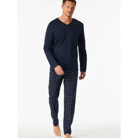 SCHIESSER Pyjama Fine Interlock Blau 60