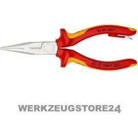 Knipex Flachrundzange 25 06 160 T