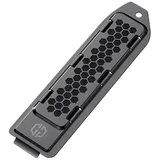 GRAUGEAR Wärmeableitende Staubschutzhaube aus Metall für PS5 M.2 SSD Slot, PS5 SSD Abdeckung mit Belüftung, passend für PlayStation5 Speichererweiterung (18102)