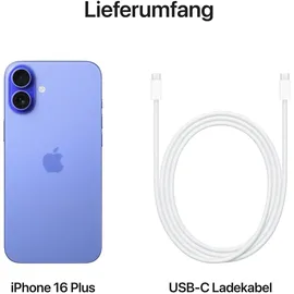 Apple iPhone 16 Plus 128 GB Ultramarin
