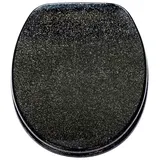 Sanilo WC-Sitz Glitzer Schwarz