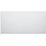 Wandpaneele Wandverkleidung Deckenpaneele Platten Paneele saubere Polystyrol XPS in Weiß (0,5qm) - Weiß