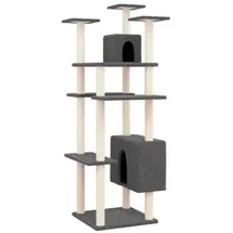 vidaXL Kratzbaum 162 cm dunkelgrau