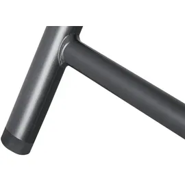 Möbel Kraft Solitaire Gartenklappsessel 58,5 x 67 x 109 cm grau/silber klappbar