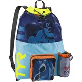 Tyr Mummy Big Netztasche 40l - Blue / Yellow - One Size