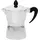 KASANOVA Espressokocher 2 Tassen Silber