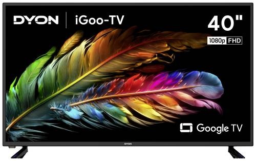 Dyon iGoo-TV 40F LED-TV 101.6cm 40 Zoll EEK F (A - G) CI+, DVB-C, DVB-S2, DVB-T2, Full HD, Smart TV,