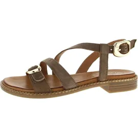 TAMARIS Blockabsatz-Sandalette Damen Braun 37