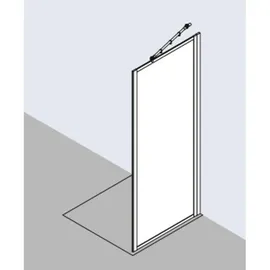 Kermi Nova 2000 TWD Seitenwand 90 x 185 cm N2TWD0901811K