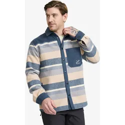 Highland Warm Overshirt Herren Orion Blue/Peyote, Größe:XL - Herren > Oberteile > Hemden - Blau