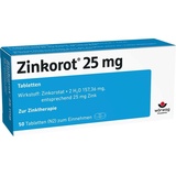 Wörwag Pharma Zinkorot 25 mg Tabletten 50 St.