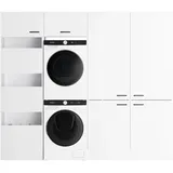 OPTIFIT Waschsäulen-Set Bonn214 243,2 x 210 x 57,1 cm Weiß
