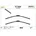 Wischblatt SILENCIO FLAT BLADE SET 577800