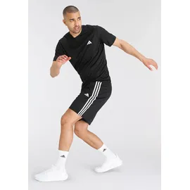 adidas T-Shirt Herren Train Essentials Training Tee, Black/White, XXL