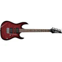 IBANEZ Gio GRX70QA-TRB Transparent Red Burst
