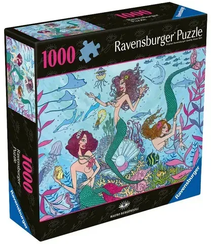 Ravensburger Puzzle – Mauro Bergonzoli – Magic Mermaids, 1000 Teile